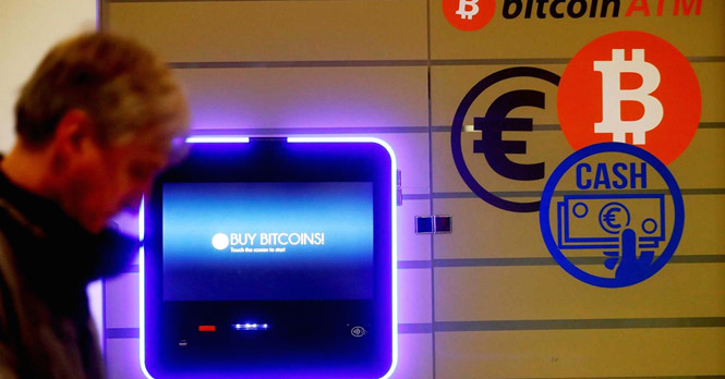 ATM bitcoin ở Vilnius (Lithuania)