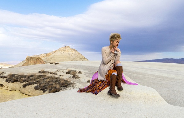 Nữ du khách Việt tại Cappadocia (Thổ Nhĩ Kỳ)